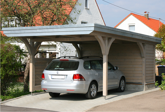  Leseni nadstreški za vozila in terase
