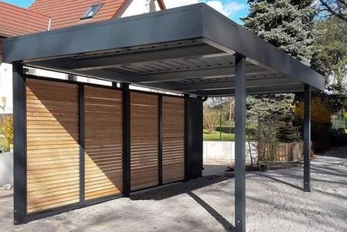 Nadstreški z ravno streho